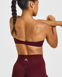 Unified Micro Bandeau Bralette | Rosewood