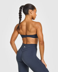 Unified Micro Bandeau Bralette | True Blue