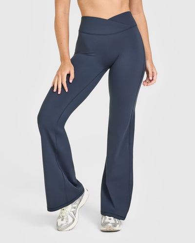 Unified Wrap Flared Bottoms | True Blue
