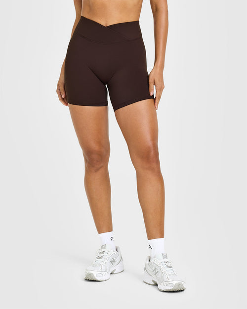 Oner Modal Unified Wrap Shorts 6" | 70% Cocoa