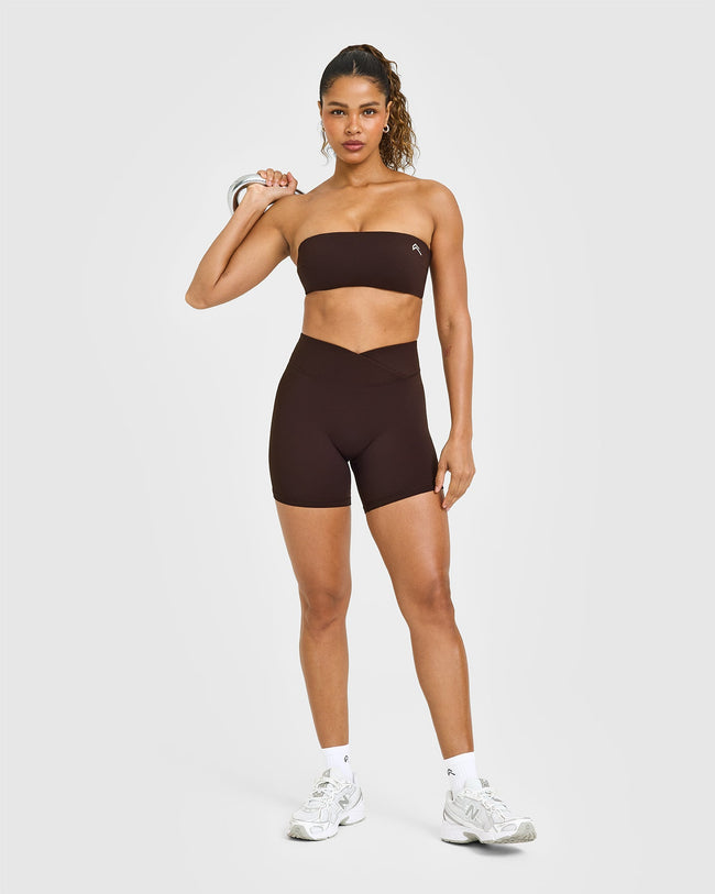 UnifiedMove™ Wrap Shorts 6" | 70% Cocoa