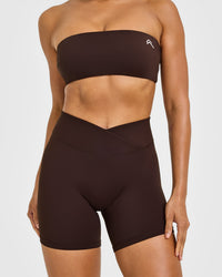UnifiedMove™ Wrap Shorts 6" | 70% Cocoa