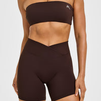 UnifiedMove™ Wrap Shorts 6" | 70% Cocoa