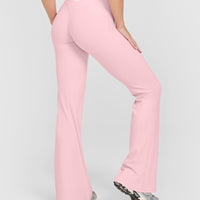 SoftMotion™ Flared Bottoms with White Logo | Cherry Blossom Pink