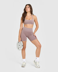Effortless Seamless Shorts | Dusty Purple