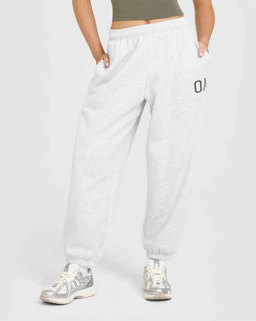 Oner Modal Foundations Oversized Oner Joggers | Light Grey Marl