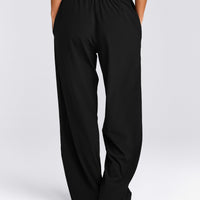 AirMove™ Wide Leg Trousers | Black