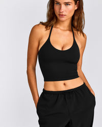 AirMove™ Wide Leg Trousers | Black