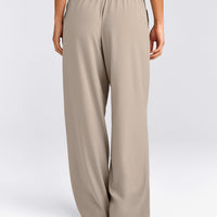 AirMove™ Wide Leg Trousers | Warm Sand