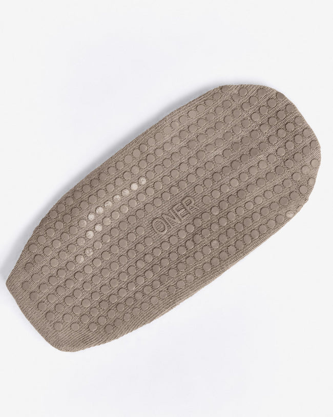Pilates Grip Socks 1 Pack | Warm Sand