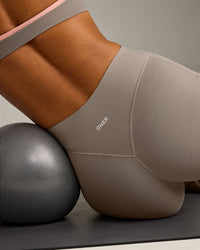SoftMotion™ Flared Bottoms with White Logo | Warm Sand