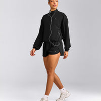 AirMove™ Jacket with Reflective Logo | Black