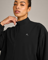 AirMove™ Jacket with Reflective Logo | Black