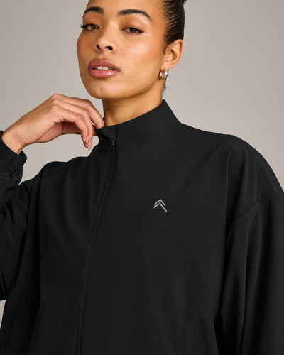 AirMove™ Jacket with Reflective Logo | Black