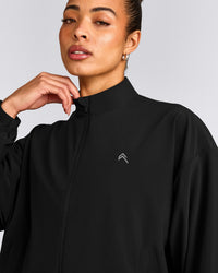 AirMove™ Jacket with Reflective Logo | Black