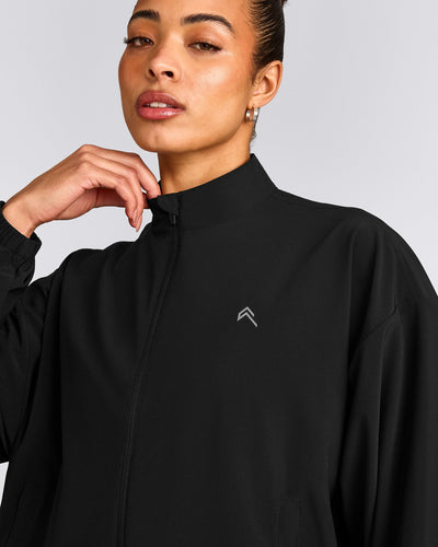 AirMove™ Jacket with Reflective Logo | Black