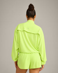 AirMove™ Jacket with Reflective Logo | Citrus Green