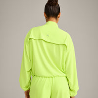 AirMove™ Jacket with Reflective Logo | Citrus Green