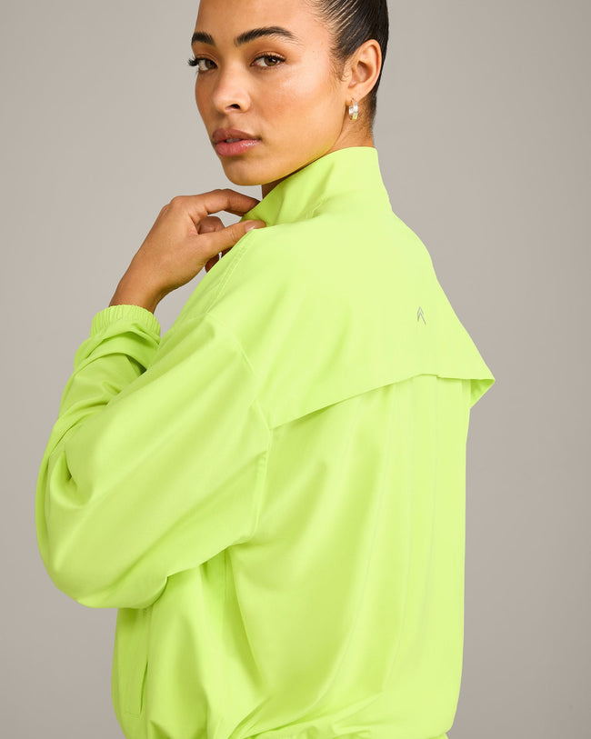 AirMove™ Jacket with Reflective Logo | Citrus Green