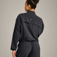 AirMove™ Jacket with Reflective Logo | Coal