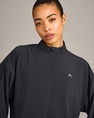 AirMove™ Jacket with Reflective Logo | Coal