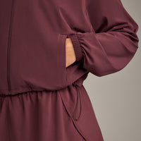 AirMove™ Jacket with Reflective Logo | Velvet Mocha