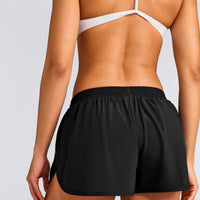 AirMove™ Lined Shorts 3" with Reflective Logo | Black