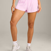 AirMove™ Lined Shorts 2" with Reflective Logo | Chalk Pink