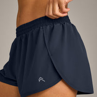 AirMove™ Lined Shorts 3" with Reflective Logo | True Blue