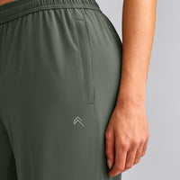 AirMove™ Straight Leg Bottoms with Reflective Logo | Dark Khaki