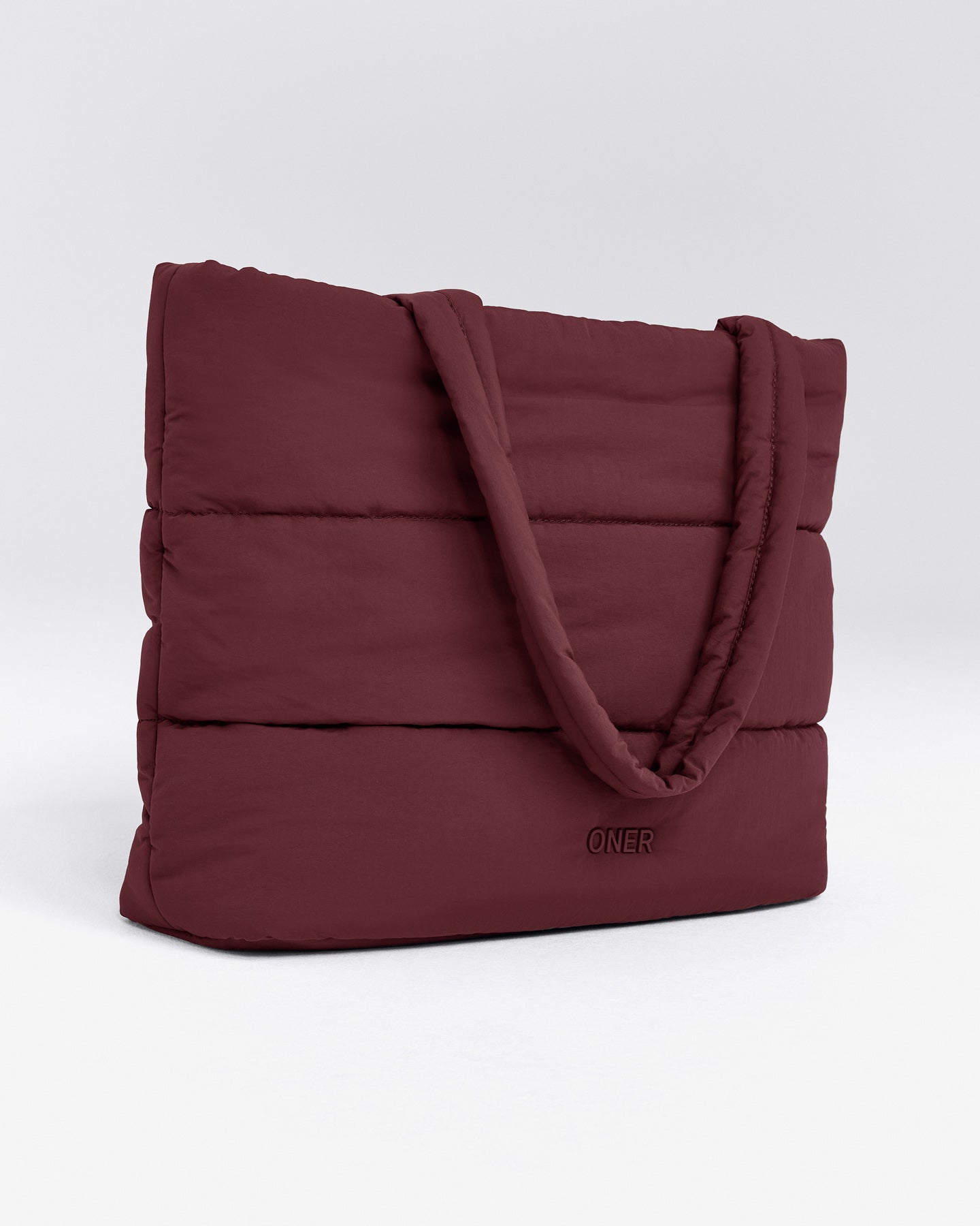 Quilted Tote Bag | Velvet Mocha
