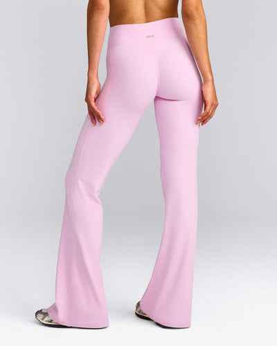 SoftMotion™ Flared Bottoms with Grey Logo | Chalk Pink