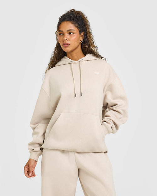 Oner Modal Foundations Oversized Hoodie | Sand