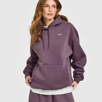 Foundations Oversized Hoodie | Vintage Purple