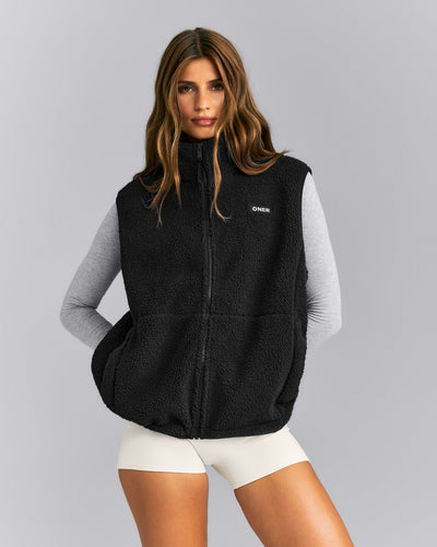 Sherpa Gilet | Black