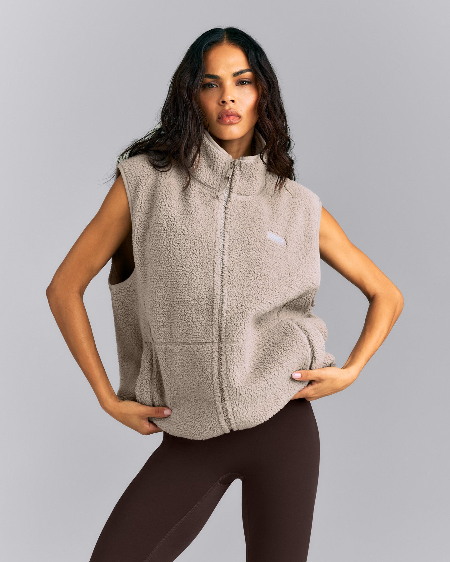 Sherpa Gilet | Warm Sand
