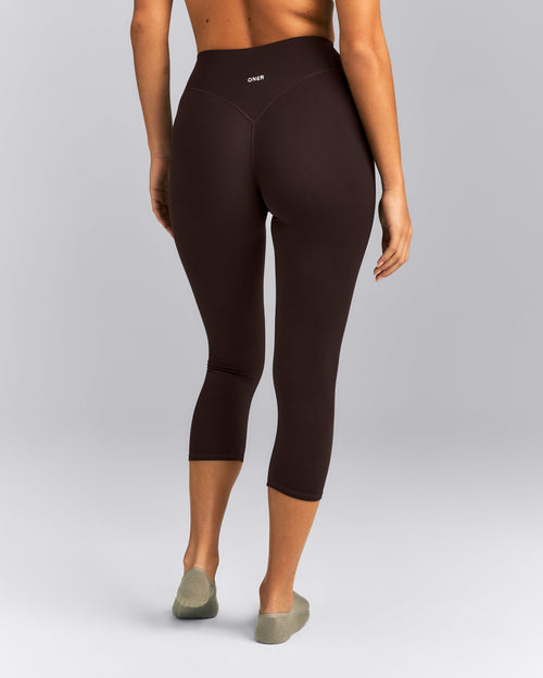 SoftMotion™ 3/4 Length Leggings | 70% Cocoa