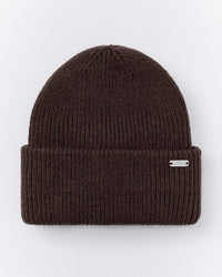 Wool Rib Knit Beanie | 70% Cocoa