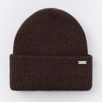Wool Rib Knit Beanie | 70% Cocoa