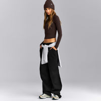 Wool Rib Knit Beanie | 70% Cocoa
