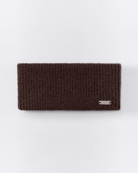 Wool Rib Knit Headband | 70% Cocoa