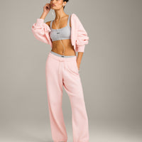 Seamless Scoop Neck Bralette | Grey Marl