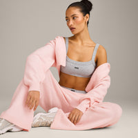 Seamless Scoop Neck Bralette | Grey Marl