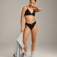 Seamless Thong | Black