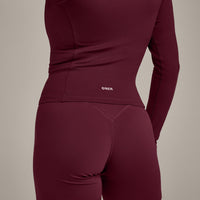 SoftMotion™ Mid Jacket with Grey Logo | Cherry Lacquer Purple