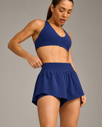 UnifiedMove™ Double Layer Shorts 5" with Reflective Logo | Varsity Blue