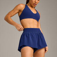 UnifiedMove™ Double Layer Shorts 5" with Reflective Logo | Varsity Blue