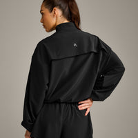 AirMove™ Jacket with Bonding with Reflective Logo | Black