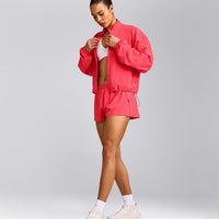 AirMove™ Jacket with Bonding with Reflective Logo | Charged Pink