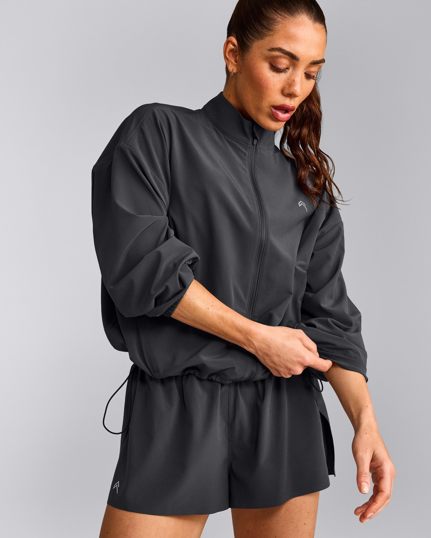 AirMove™ Jacket with Bonding with Reflective Logo | Coal